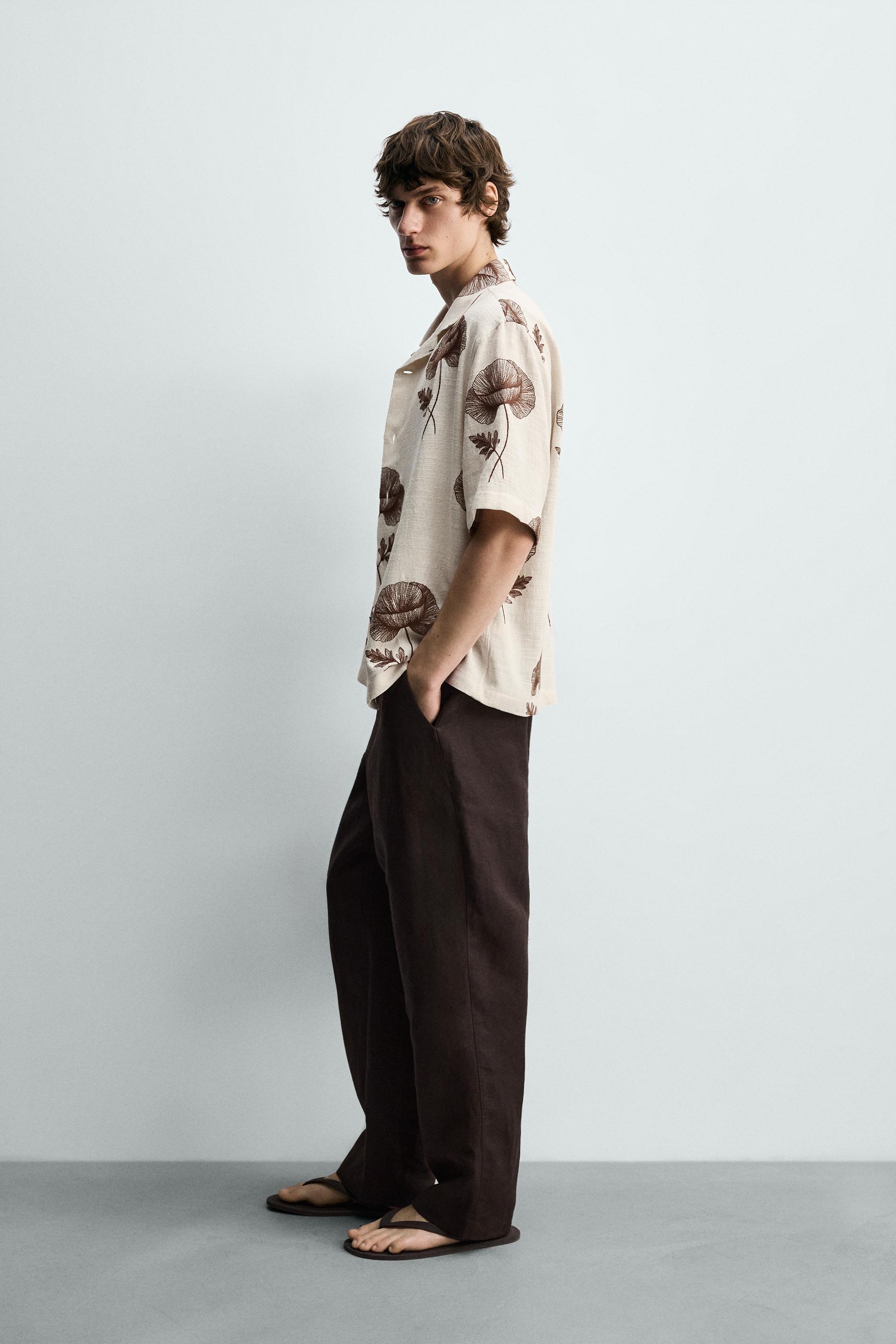 CHEMISE BRODERIE FLORALE